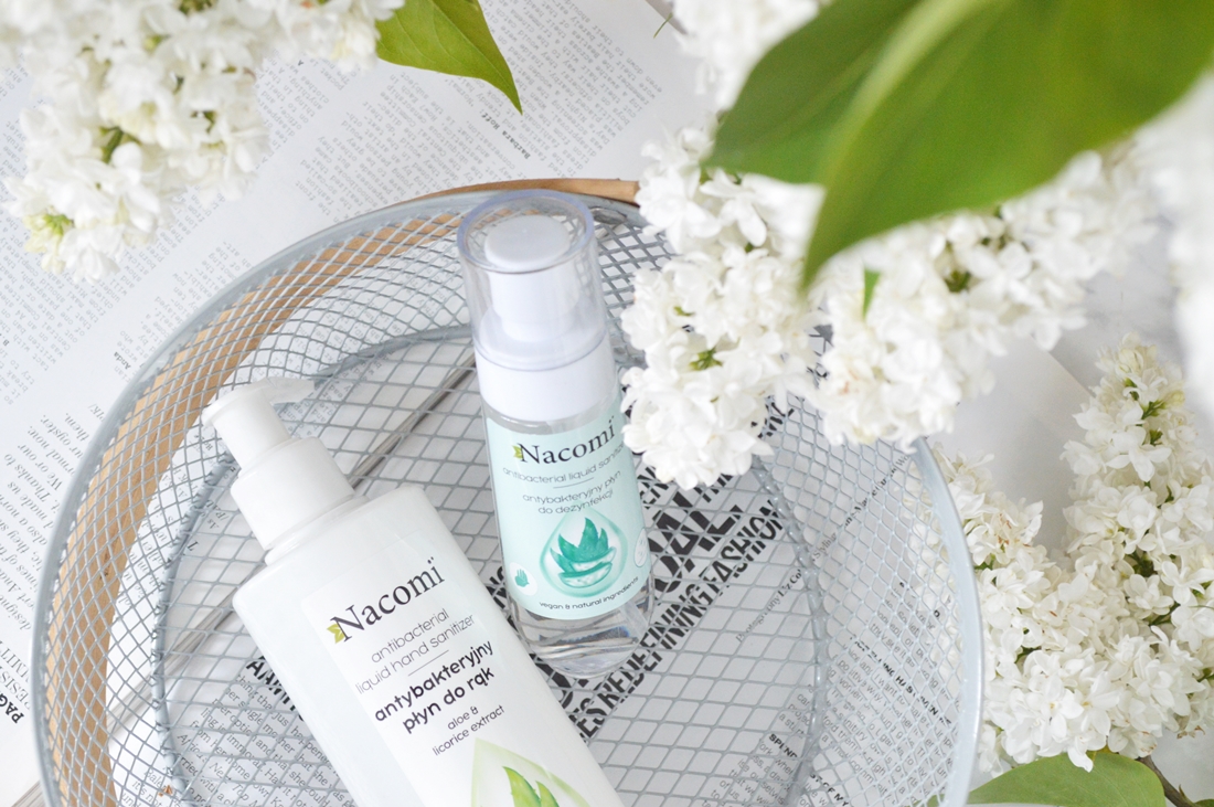 płyn antybakteryjny nacomi drogeria internetowa puderek.com.pl